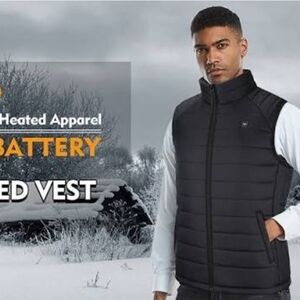 Heattoo Heated Vest Mens XL Black Outdoor Hunting Winter Gorpcore HT-VE966 Case